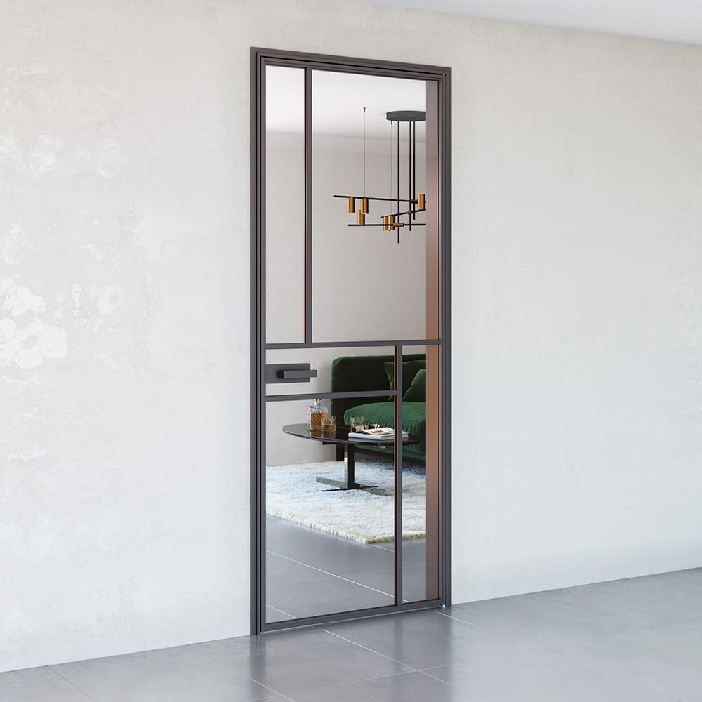 Doors with aluminum frame AluDoors NEW FLY