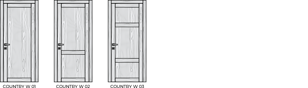 مكسو двери Contemporary Country Wood в современном стиле