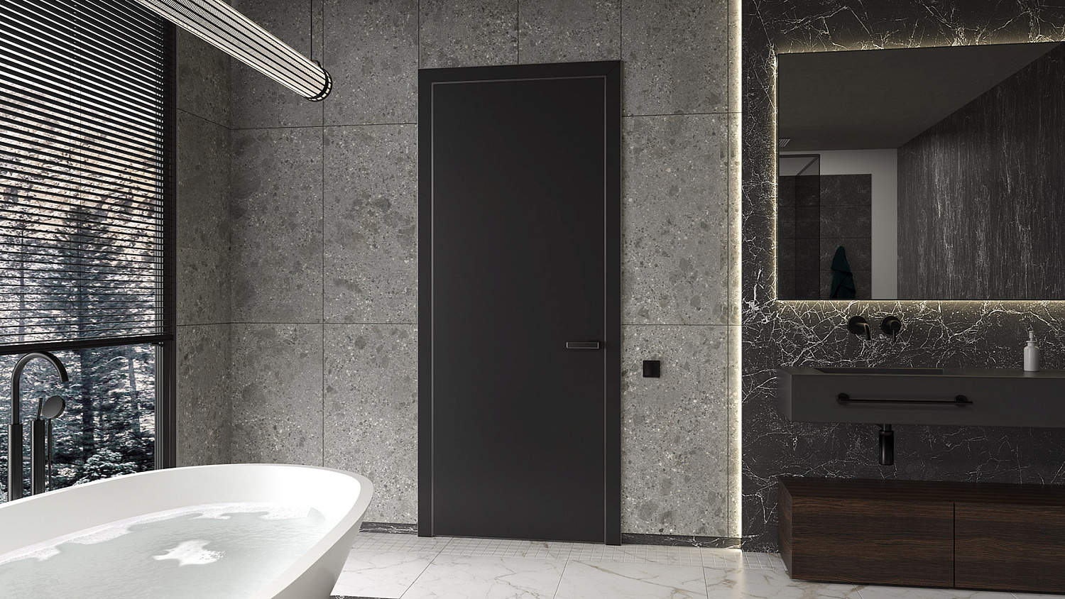 أبواب межкомнатные AluDoors LUNA