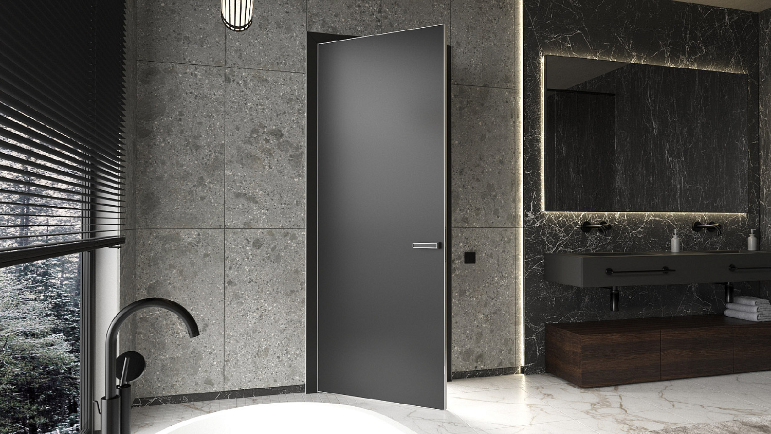 أبواب межкомнатные AluDoors LUNA