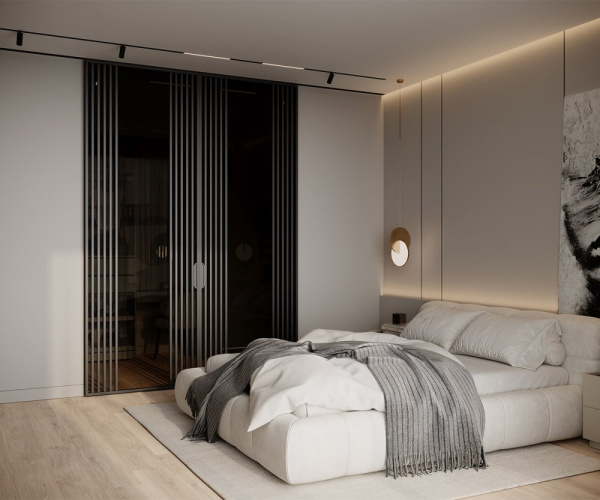 Interior sliding doors AluDoors AVENUE